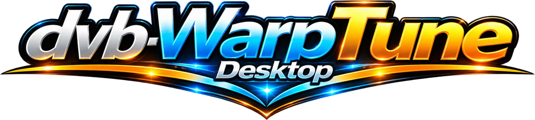 dvb-WarpTune Desktop